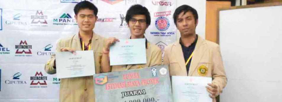 Prestasi UNPAR Dalam Civil National Expo (CNE) 2014