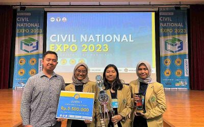 Mahasiswa UNPAR Juara 1 Lomba Analisis Geoteknik Civil National Expo 2023